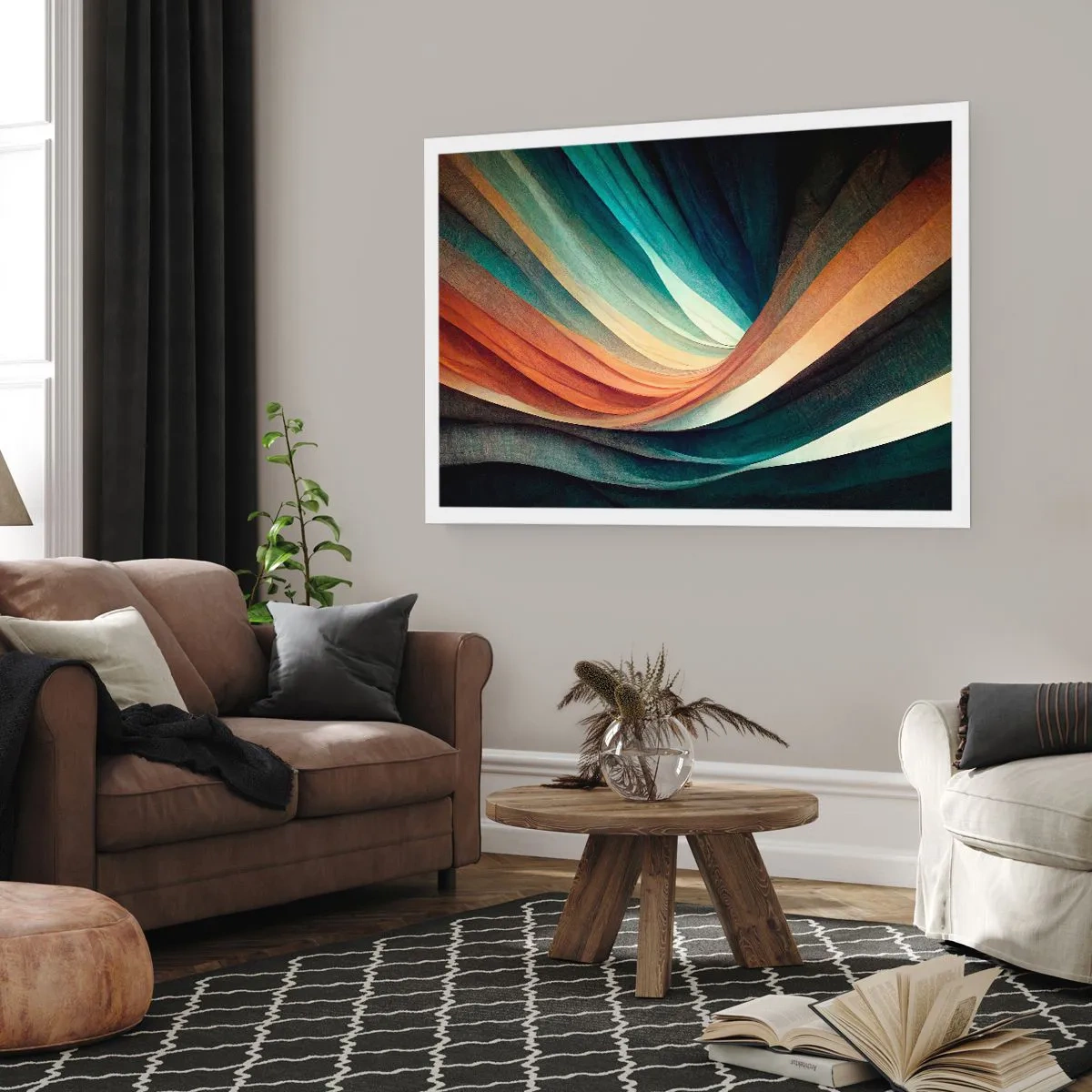 Poszter - Színekből szőtt - 91x61 cm