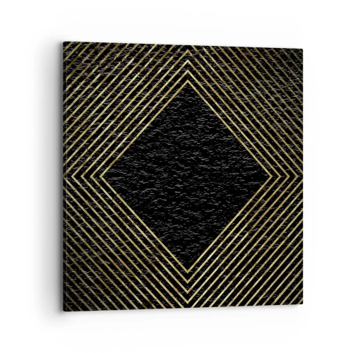 Vászonkép - Geometria glamour stílusban - 70x70 cm