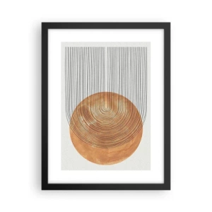 Poszter fehér keretben - Egy napsütéses kompozíció - 30x40 cm