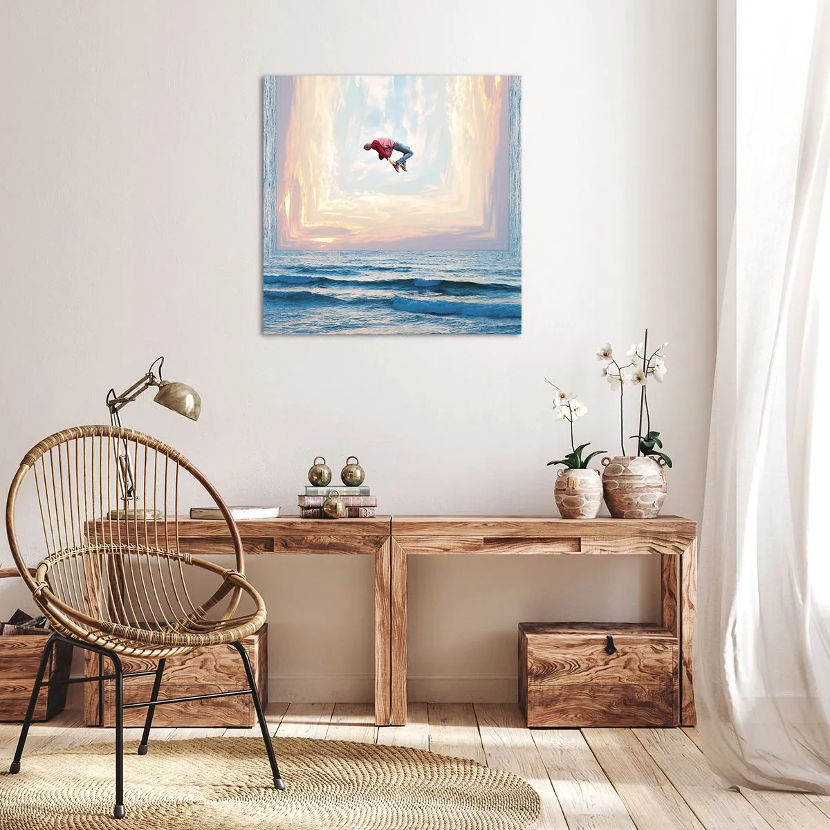 Vászonkép - Egy másik dimenzióba - 70x70 cm