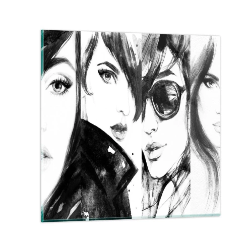 Üveg kép - A szépség megsokszorozódott - 40x40 cm