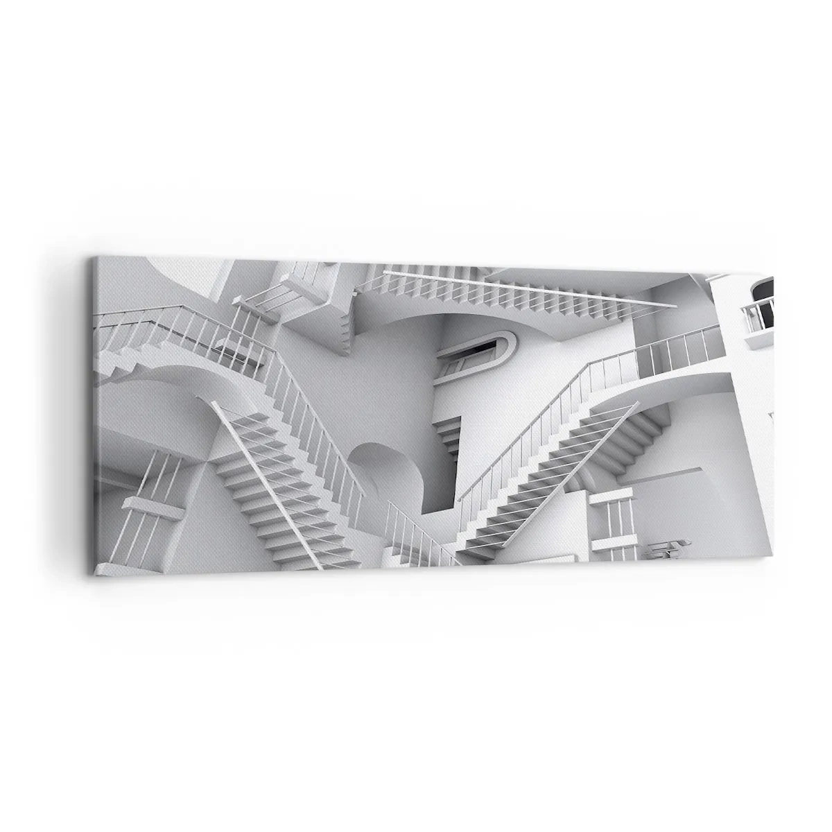 Vászonkép - A tér paradoxonjai - 120x50 cm