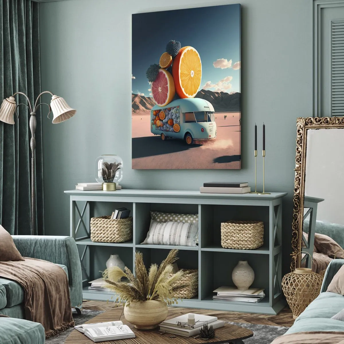 Vászonkép - A nyaralás íze - 50x70 cm