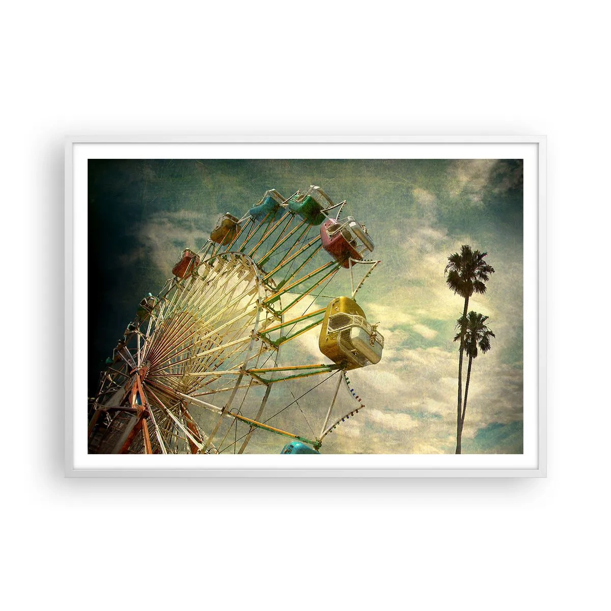 Poszter fekete keretben - Lesz, lesz mulatság.... - 100x70 cm