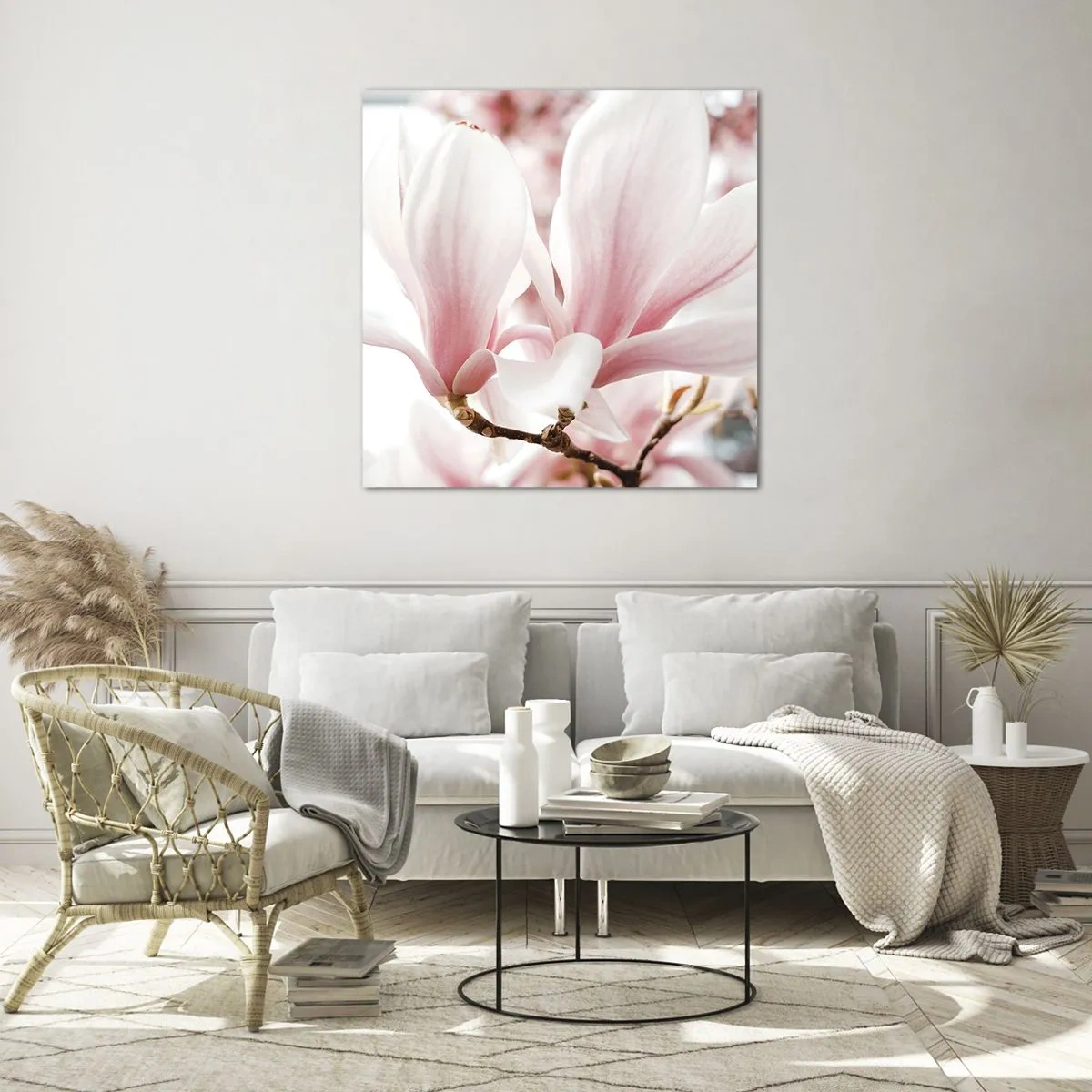 Üveg kép - Határtalan gyengédség - 30x30 cm