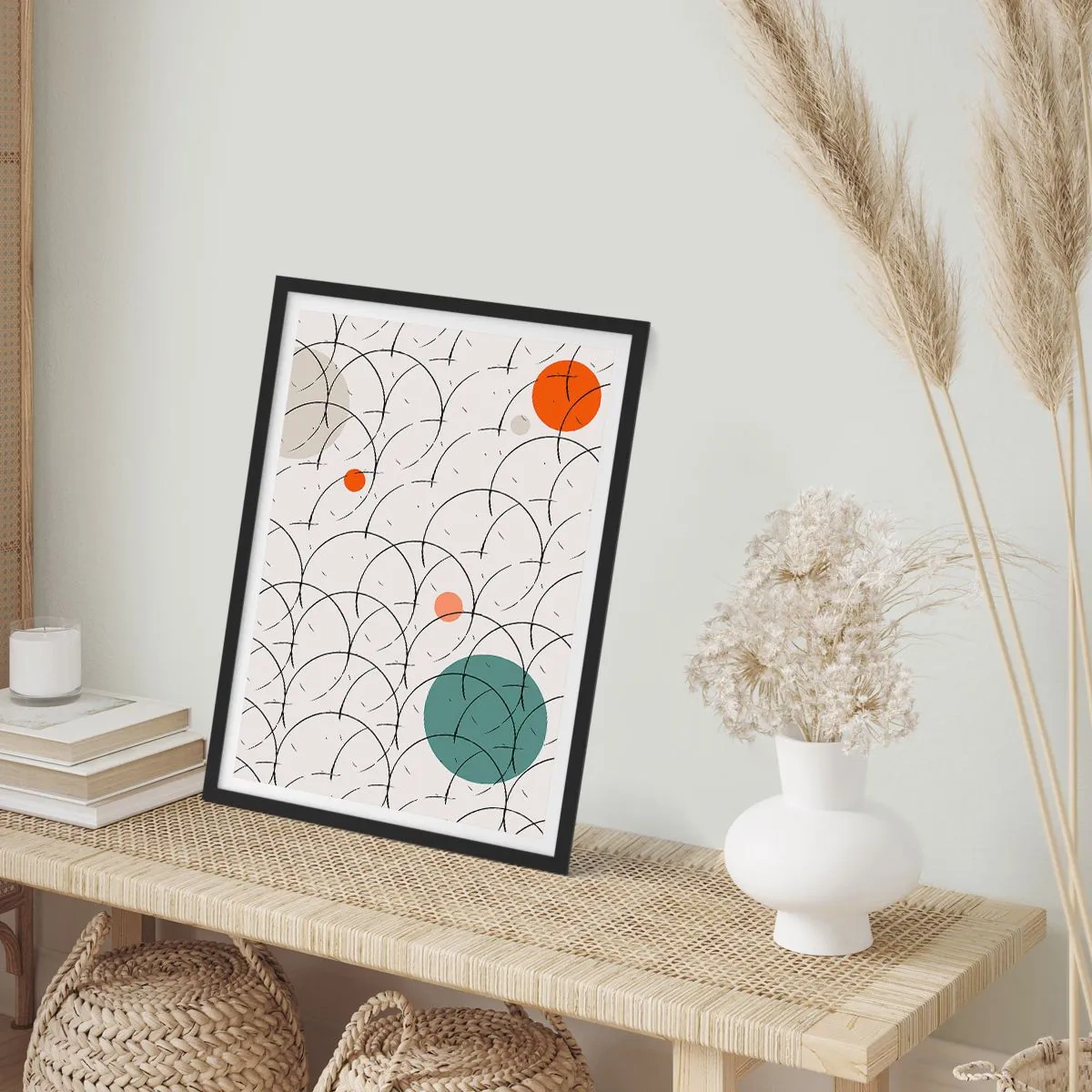 Poszter fehér keretben - A pop-art szellemében - 30x40 cm