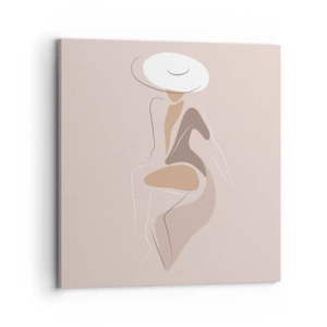 Vászonkép - Egy hölgynek lenni - 70x70 cm