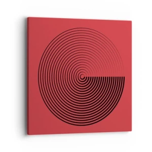 Vászonkép - Körkörös mozgás - 40x40 cm