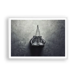 Poszter fekete keretben - A küzdelem és a béke ideje - 100x70 cm