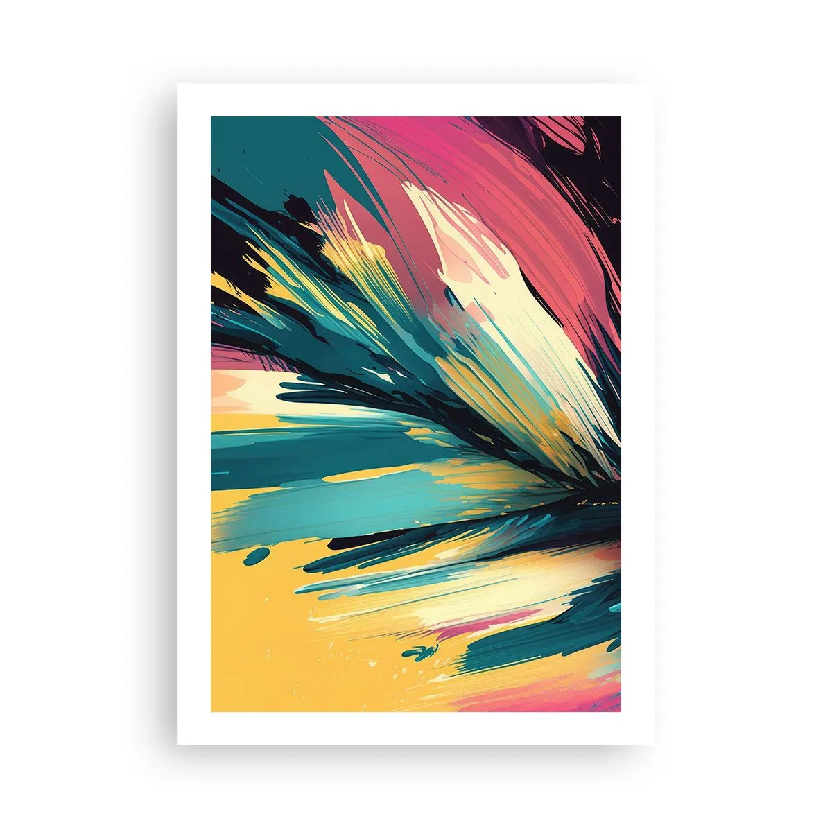 Poszter - Kompozíció - az öröm robbanása - 50x70 cm