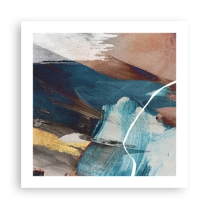 Poszter - Lelkesedéssel és energiával - 50x50 cm