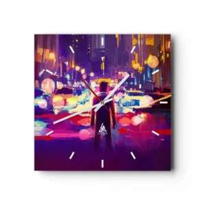 Falióra, Óra - Elmerülve a fényben - 30x30 cm