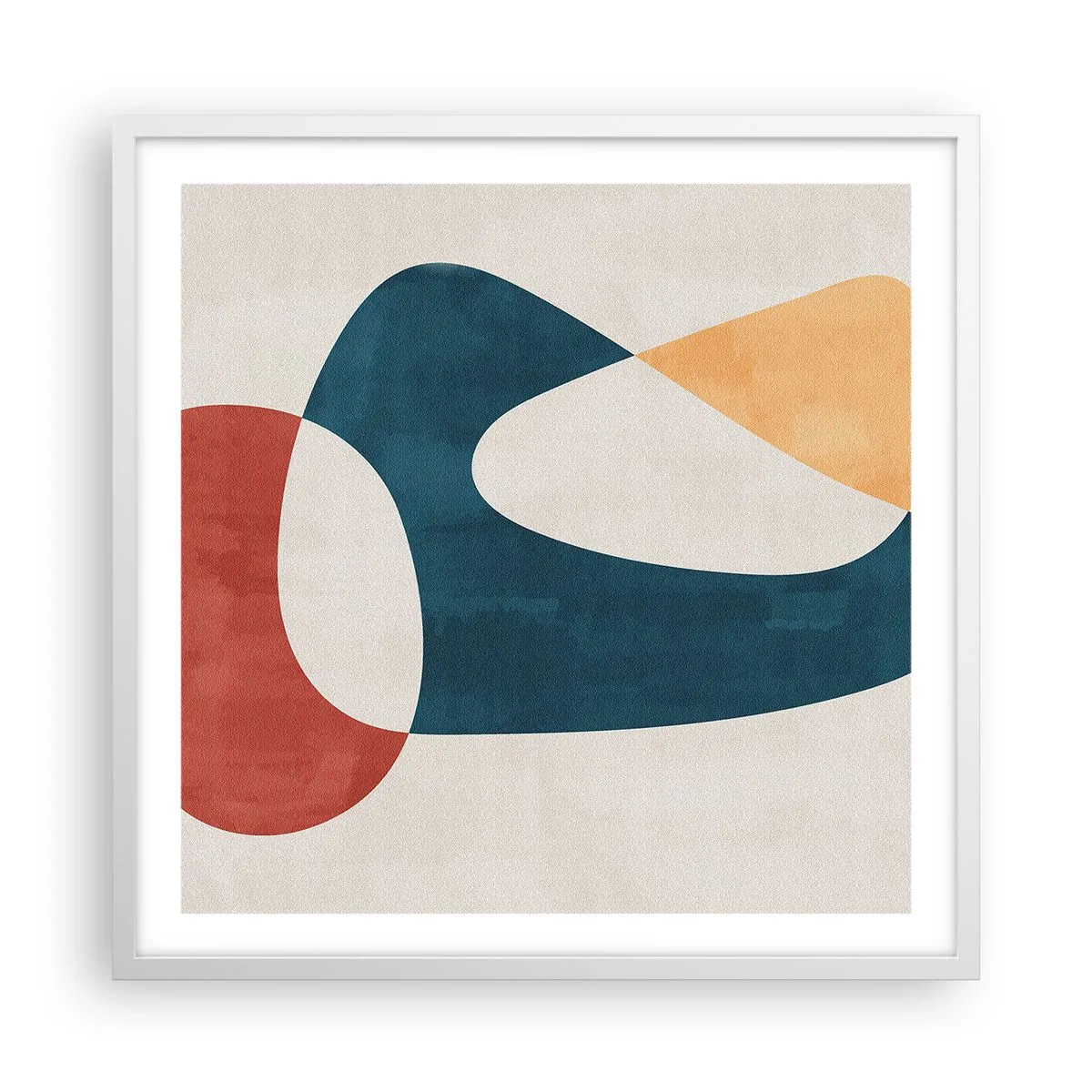 Poszter fekete keretben - Befolyások és metamorfózisok - 60x60 cm