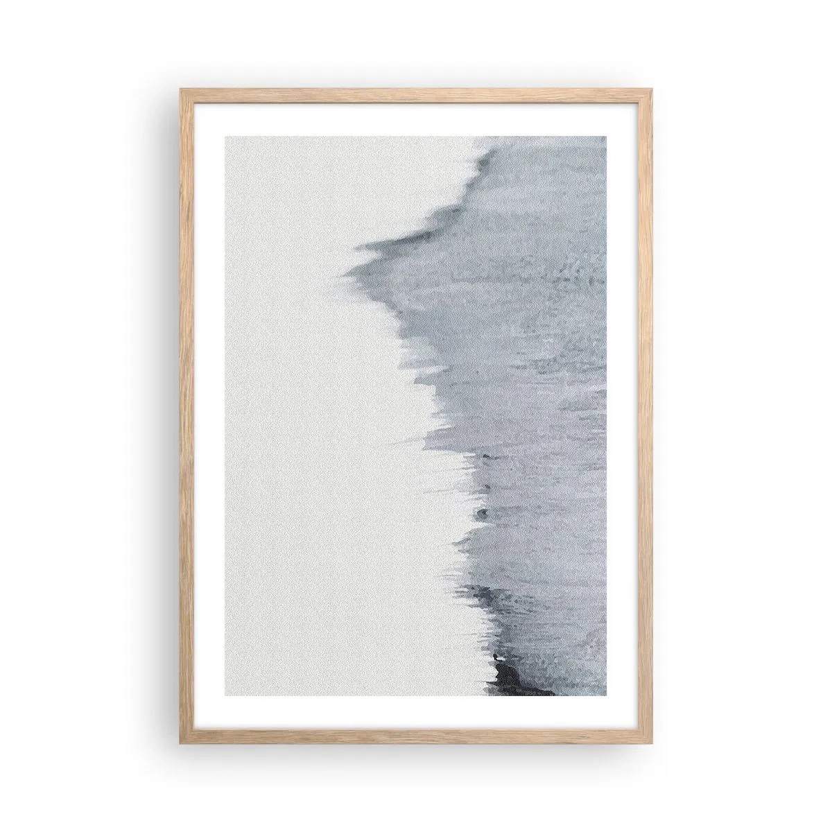 Poszter világos tölgy keretben - Titokzatos felvétel - 50x70 cm