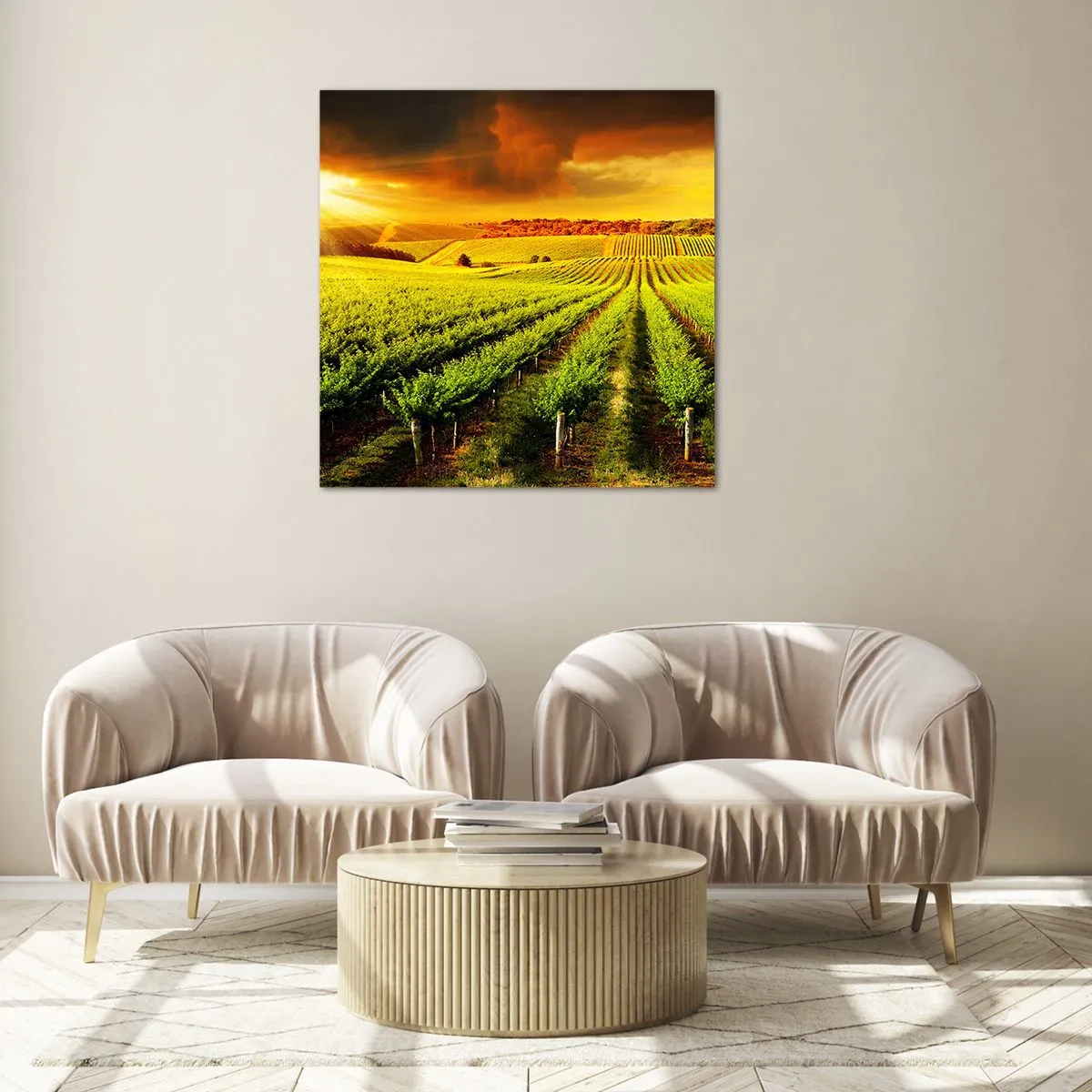 Üveg kép - Ausztrál nap alatt - 60x60 cm