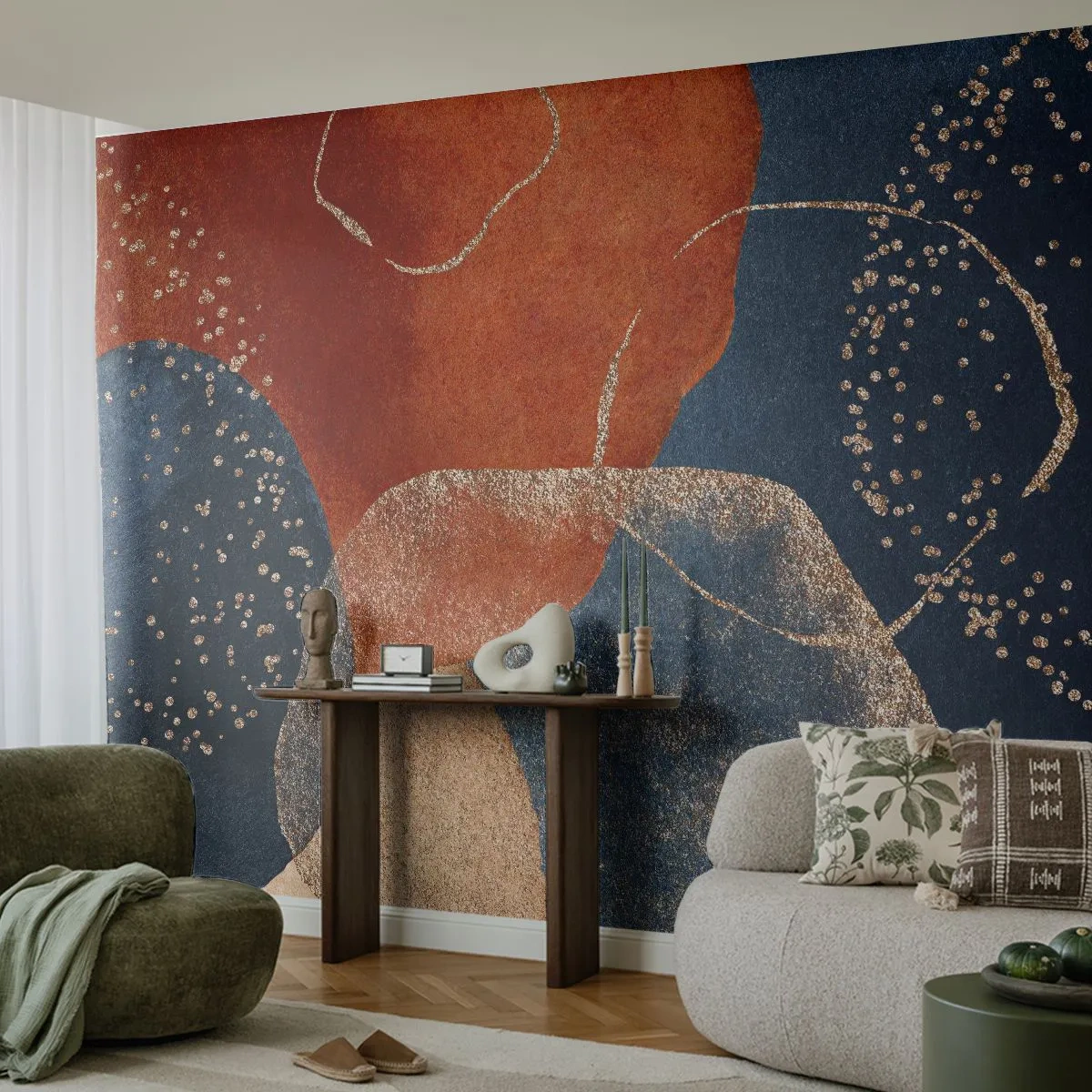 Fotótapéta Premium Canvas - A lét könnyedsége - Absztrakció, Darab, Modern művészet - 100x70 cm