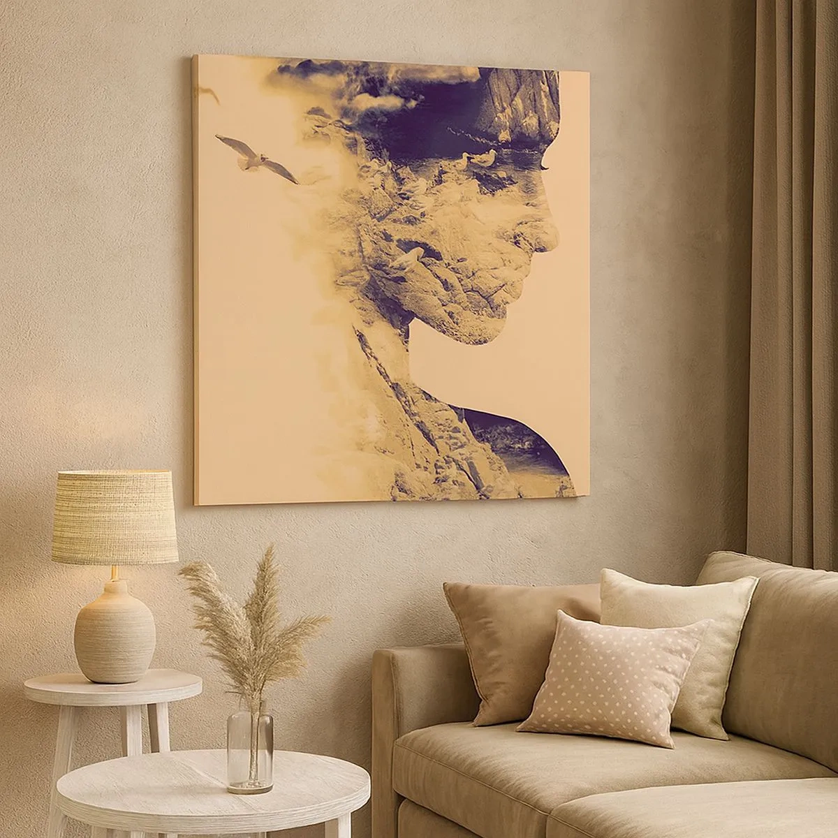 Vászonkép - Természetes szépség - 30x30 cm