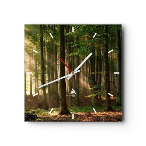 Falióra, Óra - Ragyogó tavaszi reggelen - 30x30 cm