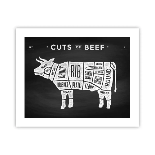 Poszter - Mészáros ábécéskönyve - 50x40 cm