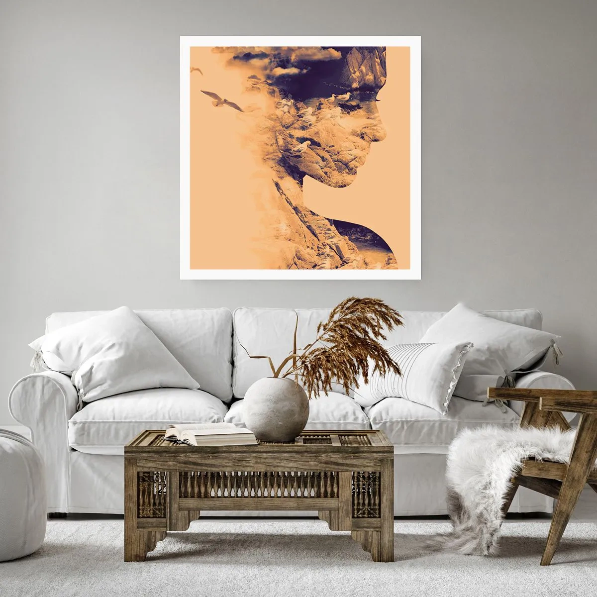 Poszter - Természetes szépség - 60x60 cm