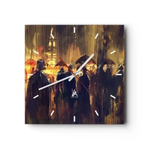 Falióra, Óra - Az eső imádói - 40x40 cm