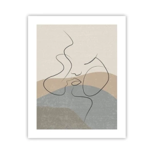 Poszter - Mint egy ecsetvonás - 40x50 cm