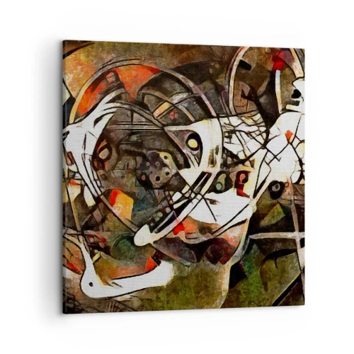 Vászonkép - Hallod a mozgást? - 50x50 cm