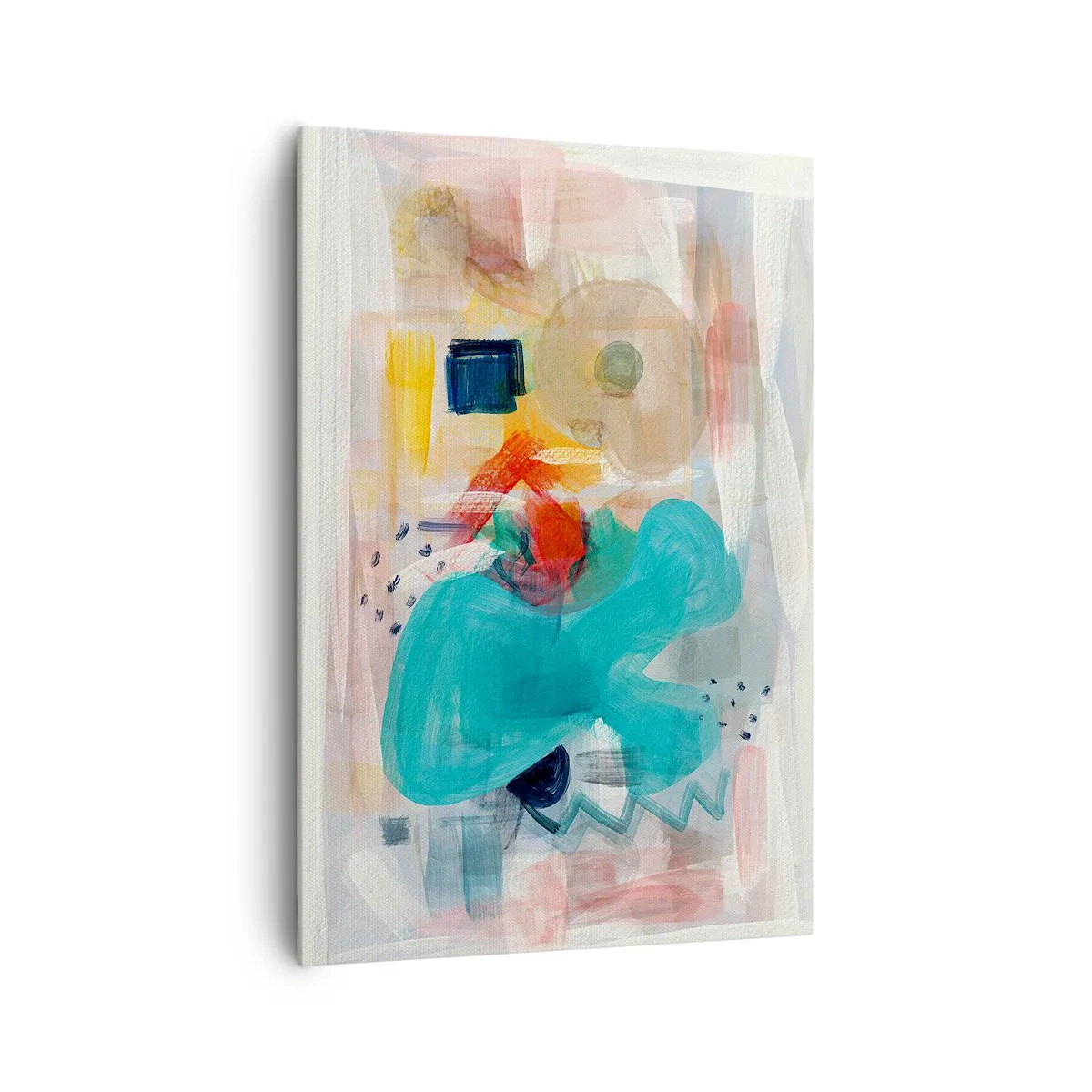 Vászonkép - Színes játék - 70x100 cm