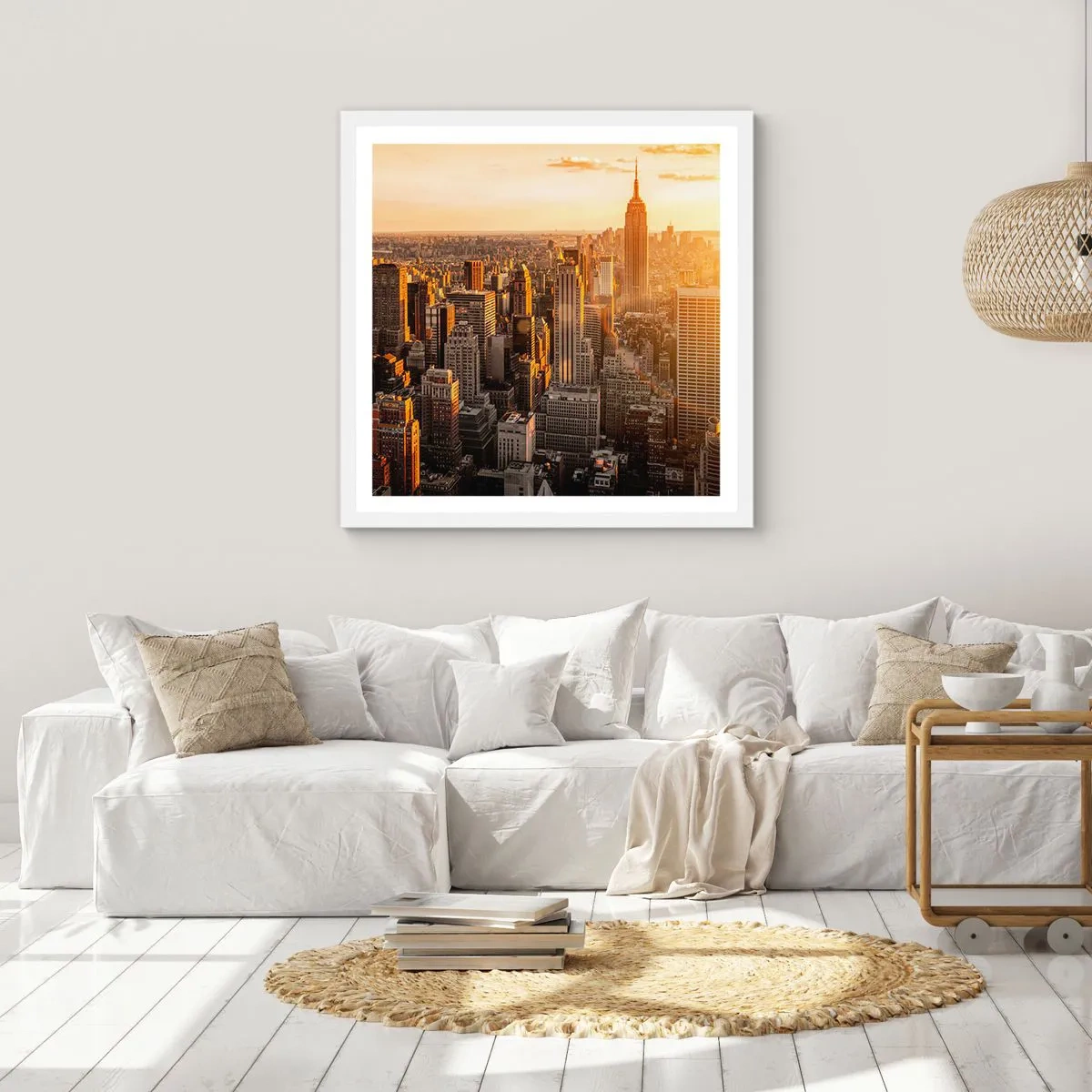 Poszter fekete keretben - Növekedni a napon - 60x60 cm