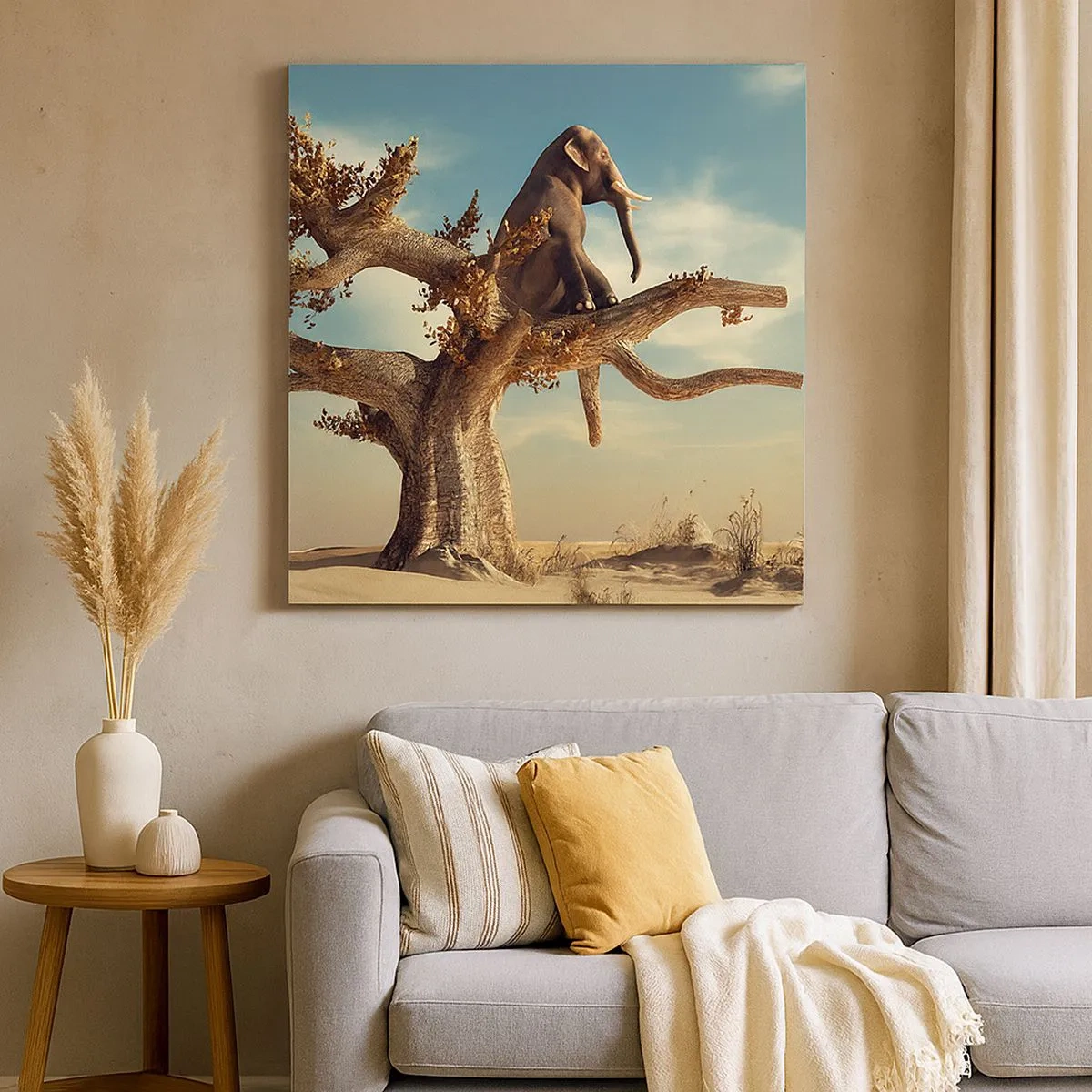 Vászonkép - Egy új nézőpont - 30x30 cm