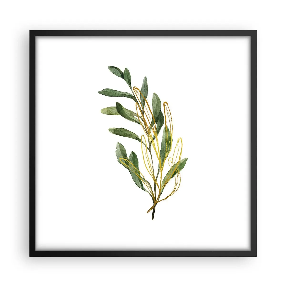 Poszter fehér keretben - Minden, ami jó - 50x50 cm