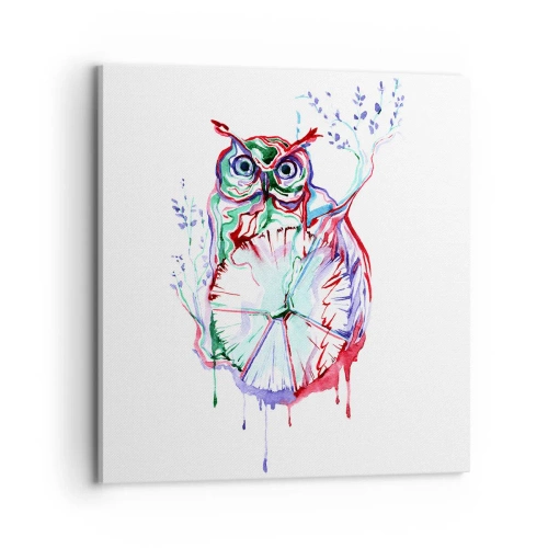 Vászonkép - Természeténél fogva bölcs - 70x70 cm