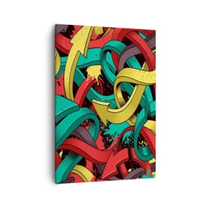 Vászonkép - Melyik az út a cél felé? - 50x70 cm