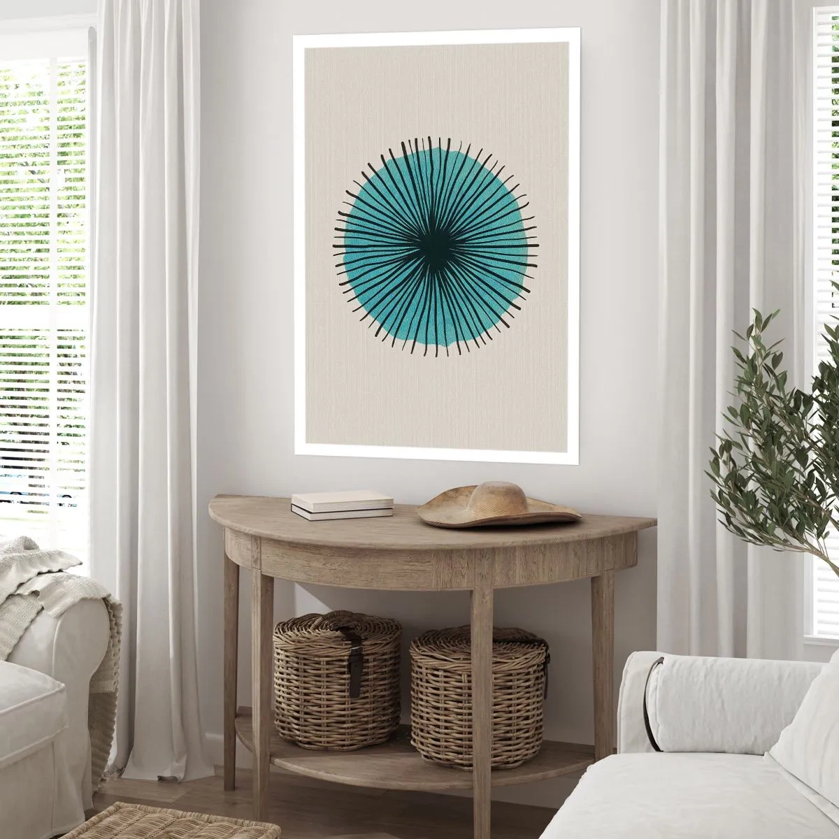 Poszter - Ragyogóan a kékben - 61x91 cm