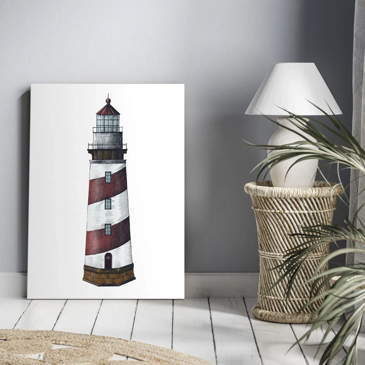 Vászonkép - Mindig résen - 55x100 cm