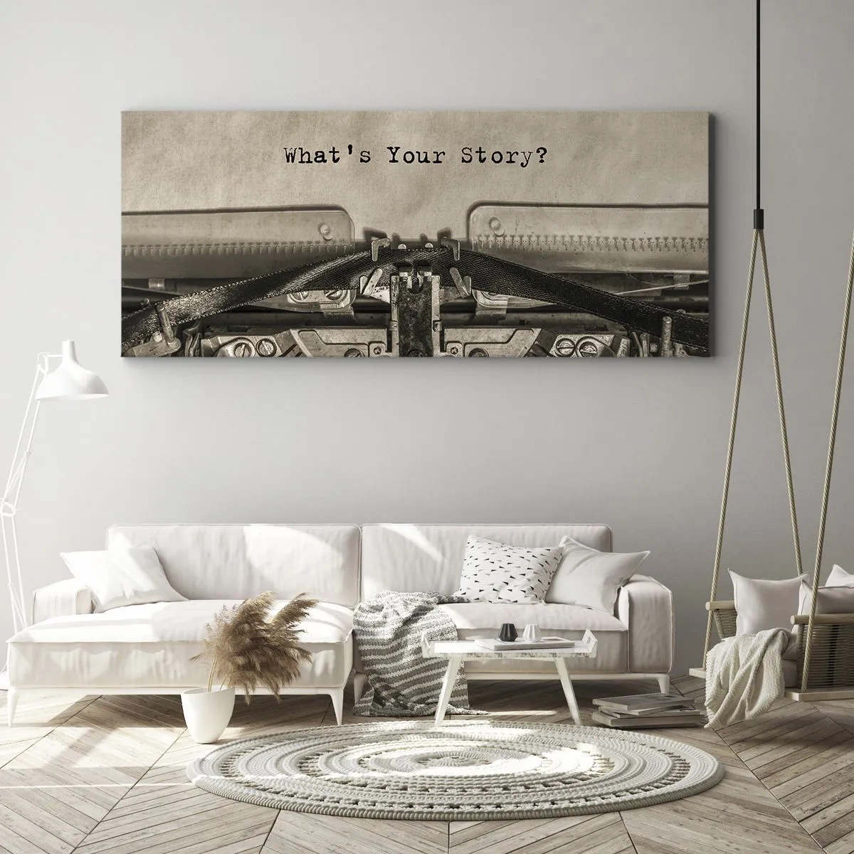 Vászonkép - Meséld el - 100x40 cm