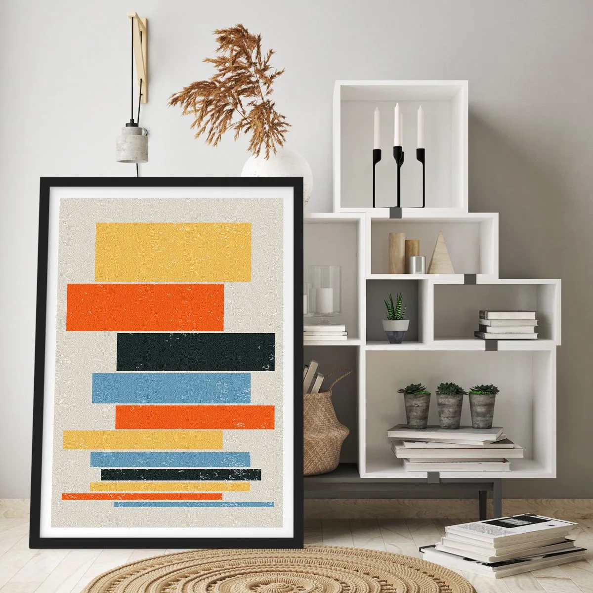 Poszter fehér keretben - Zenei felvétel - 70x100 cm