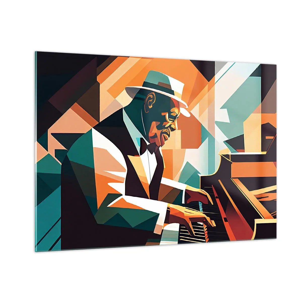 Üveg kép - Minden, ami jazz - 100x70 cm