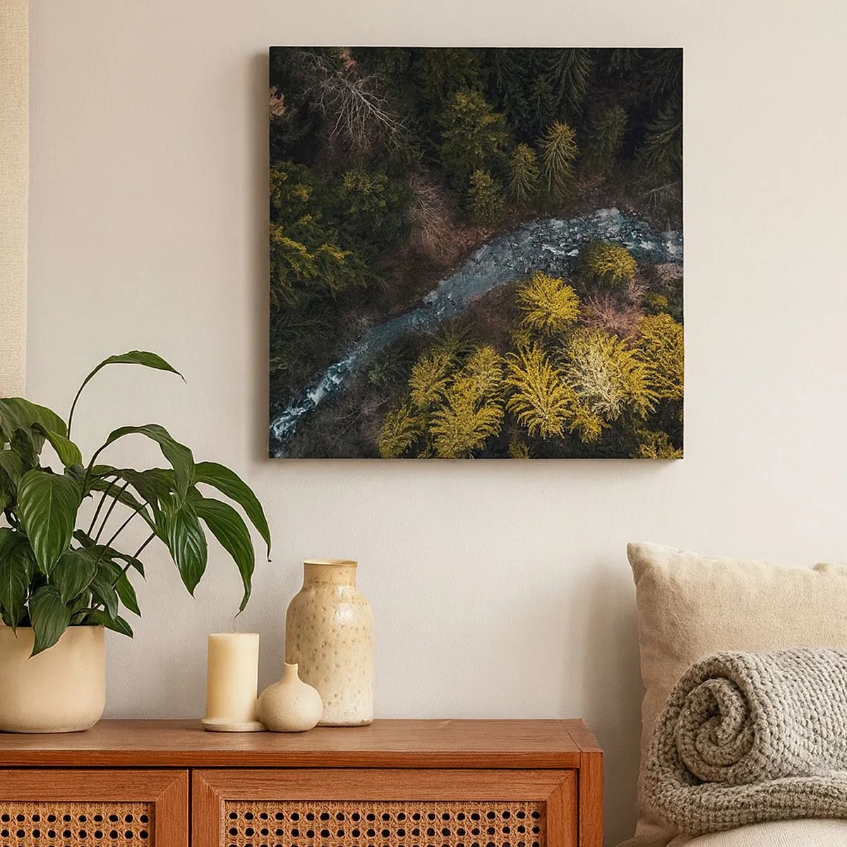 Vászonkép - Gyorsan, egyre gyorsabban - 30x30 cm