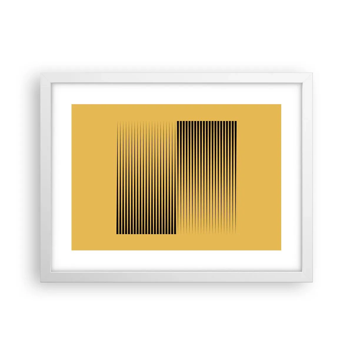 Poszter fekete keretben - Az ellentétek négyzete - 40x30 cm