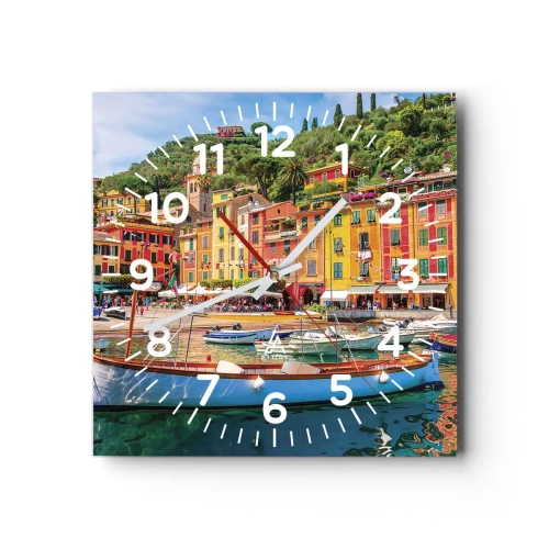 Falióra, Óra - Olasz délelőtt - 40x40 cm