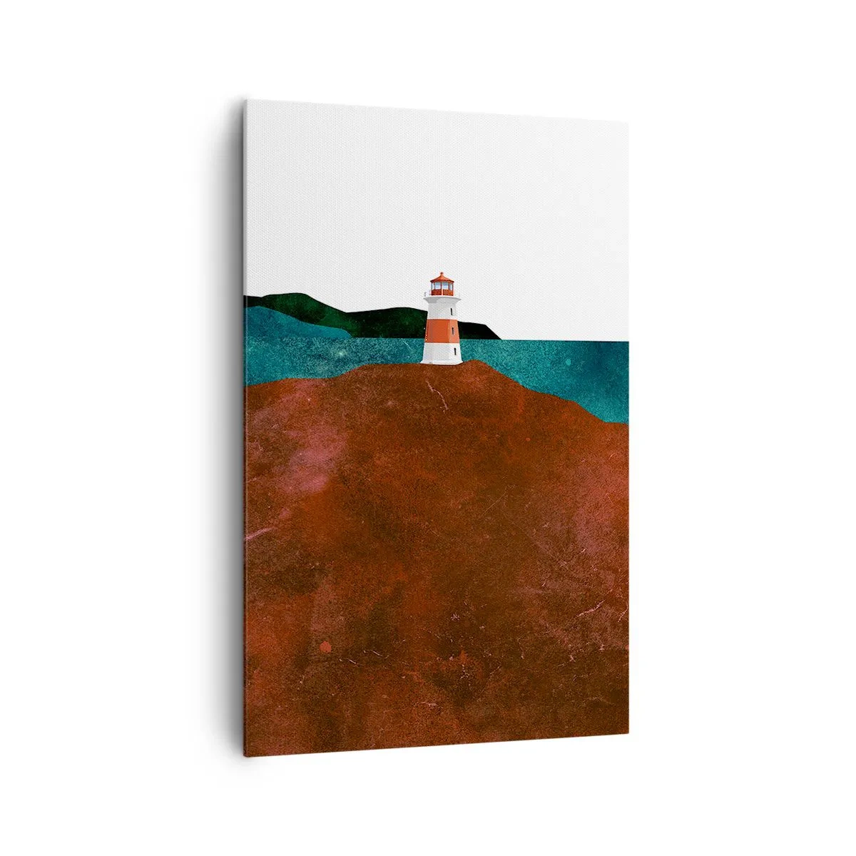 Vászonkép - A tengerre bámulva - 80x120 cm