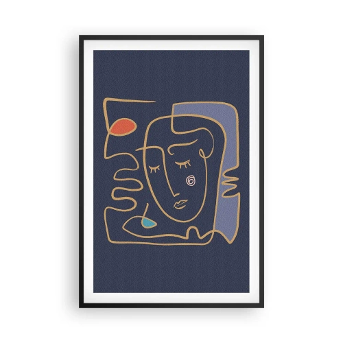Poszter fehér keretben - Álmodozásban - 61x91 cm
