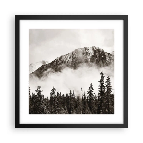 Poszter fehér keretben - Gránit uralkodó - 40x40 cm