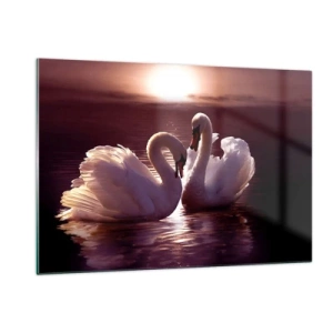 Üveg kép - Míg a halál el nem választ - 120x80 cm