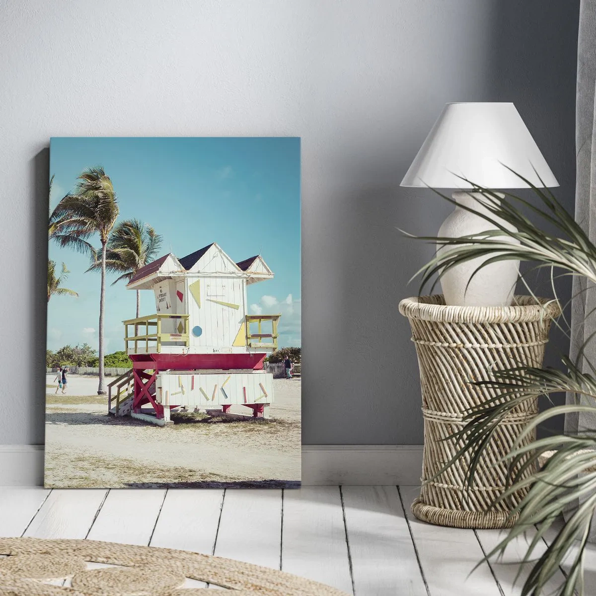 Vászonkép - Gyönyörű nap vár rád - 55x100 cm