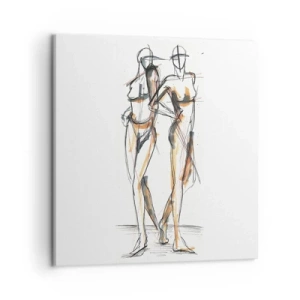 Vászonkép - A kegyelem tanulmánya - 50x50 cm