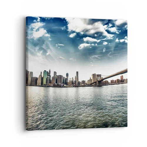 Vászonkép - Az üvegsziget - 30x30 cm