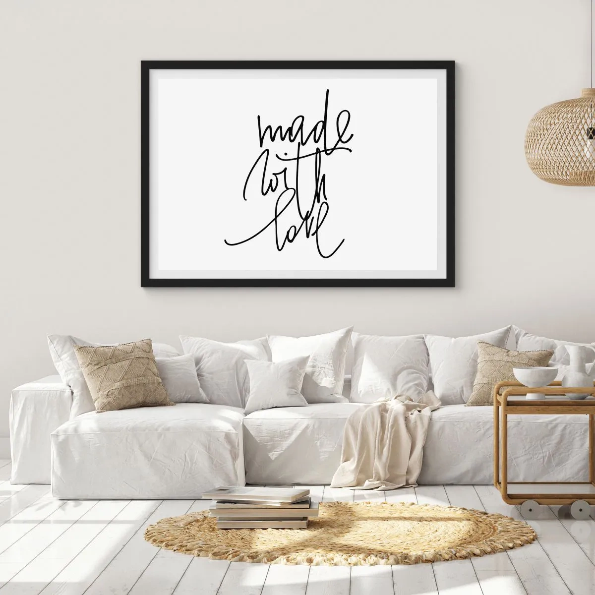 Poszter fehér keretben - A legjobb márka - 40x30 cm