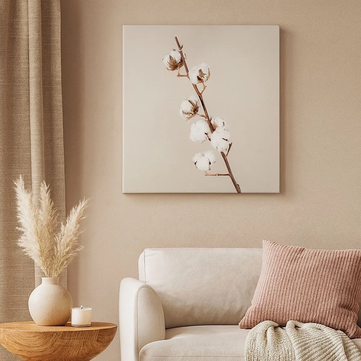 Vászonkép - A puhaság forrásánál - 30x30 cm